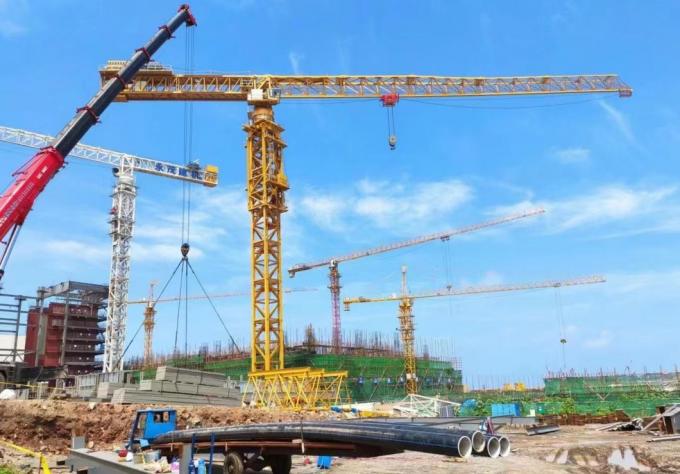 Zoomlion′s Tower Cranes Can Lift up to 10 Tons